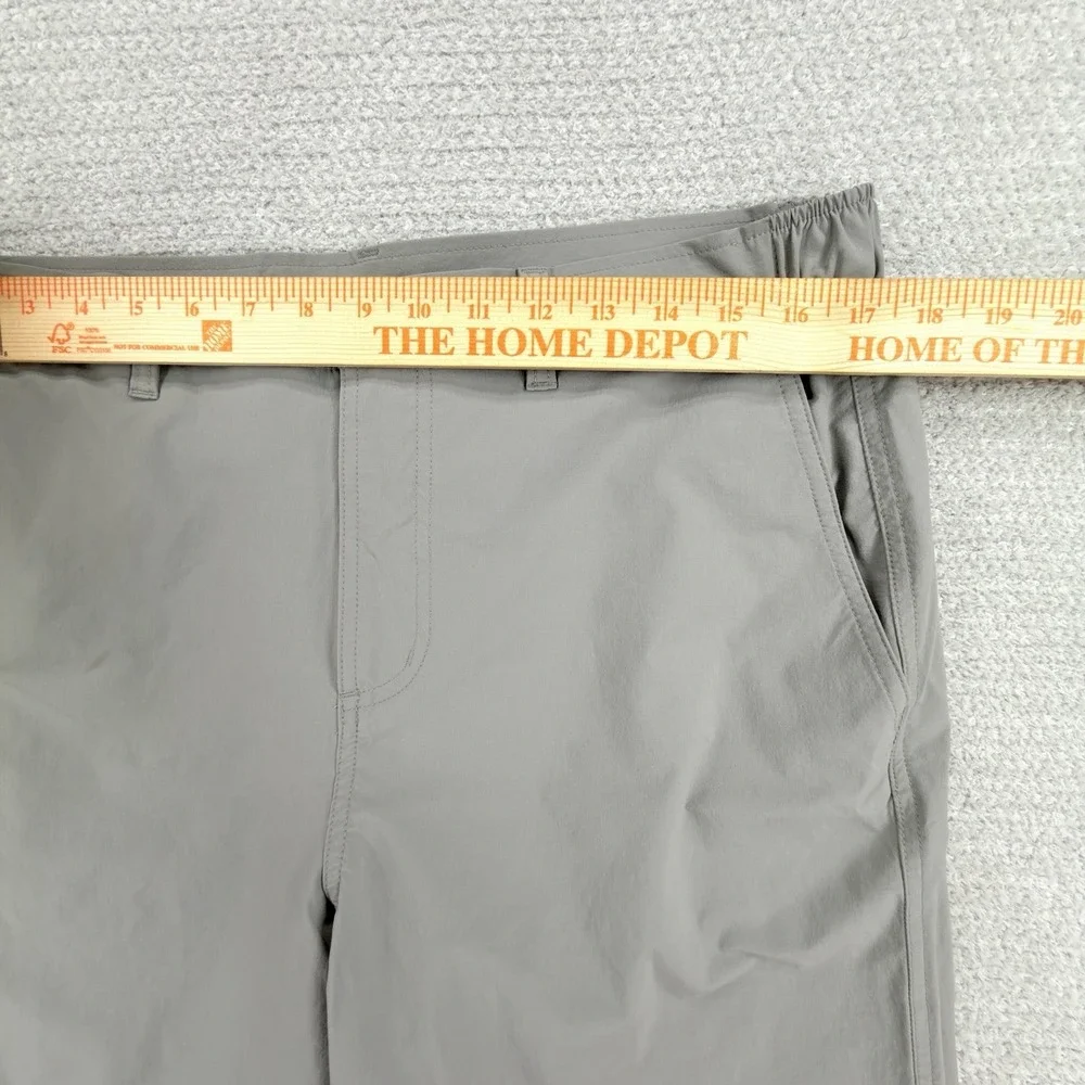 Free Fly Mens Hybrid Shorts Large Gray Stretch Performance Outdoor Casual Golf